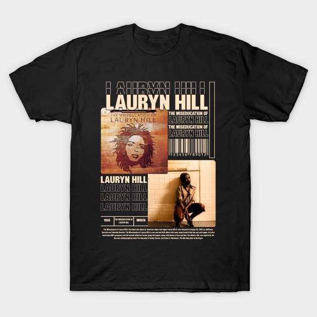 Lauryn Hill Fugees The Famous Vintage Retro Rock Rap Hiphop T-Shirt by beckhamwarren